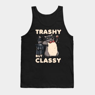 Trashy But Classy Fancy Raccoon by Tobe Fonseca Tank Top